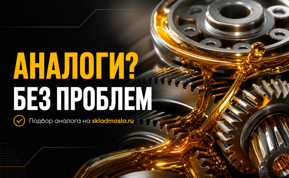 Забудьте о сложностях: как легко подобрать аналог смазочного материала на skladmasla.ru