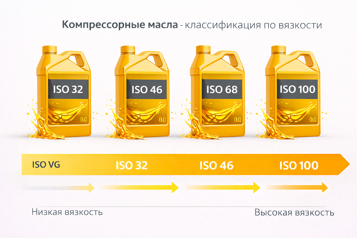 Классификация масел по вязкости