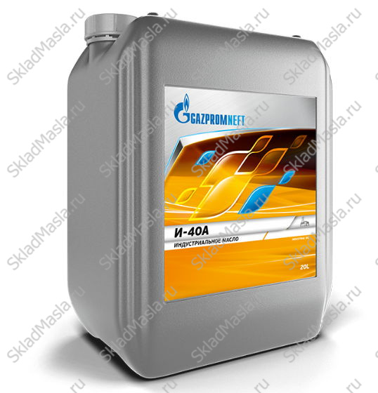 Масло индустриальное Gazpromneft И-40А (канистра 20л)