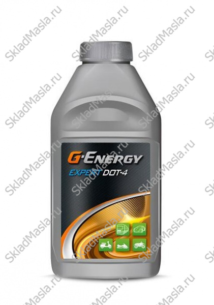 Тормозная жидкость Gazpromneft G-Energy Expert DOT 4 (бутылка 910гр)