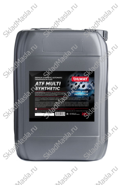 Трансмиссионное масло OilWay ATF Multi Synthetic (канистра 20л)