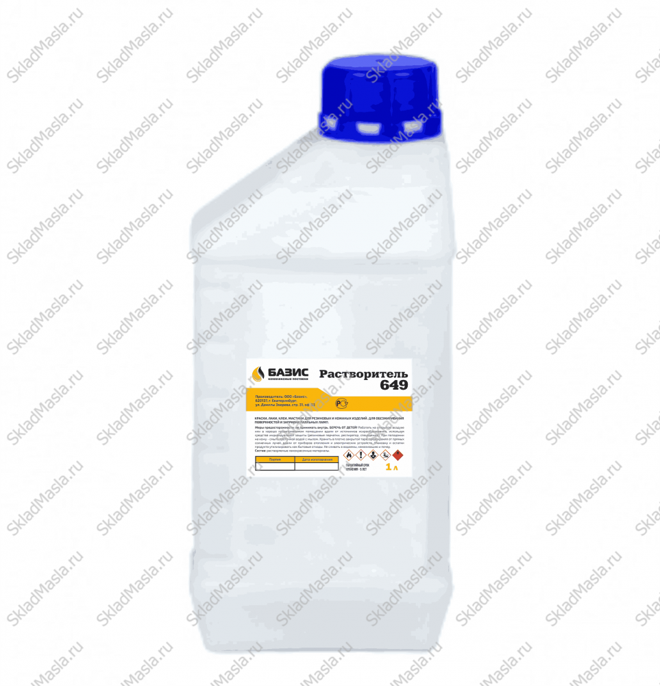 Растворитель 649 (канистра 1л)
