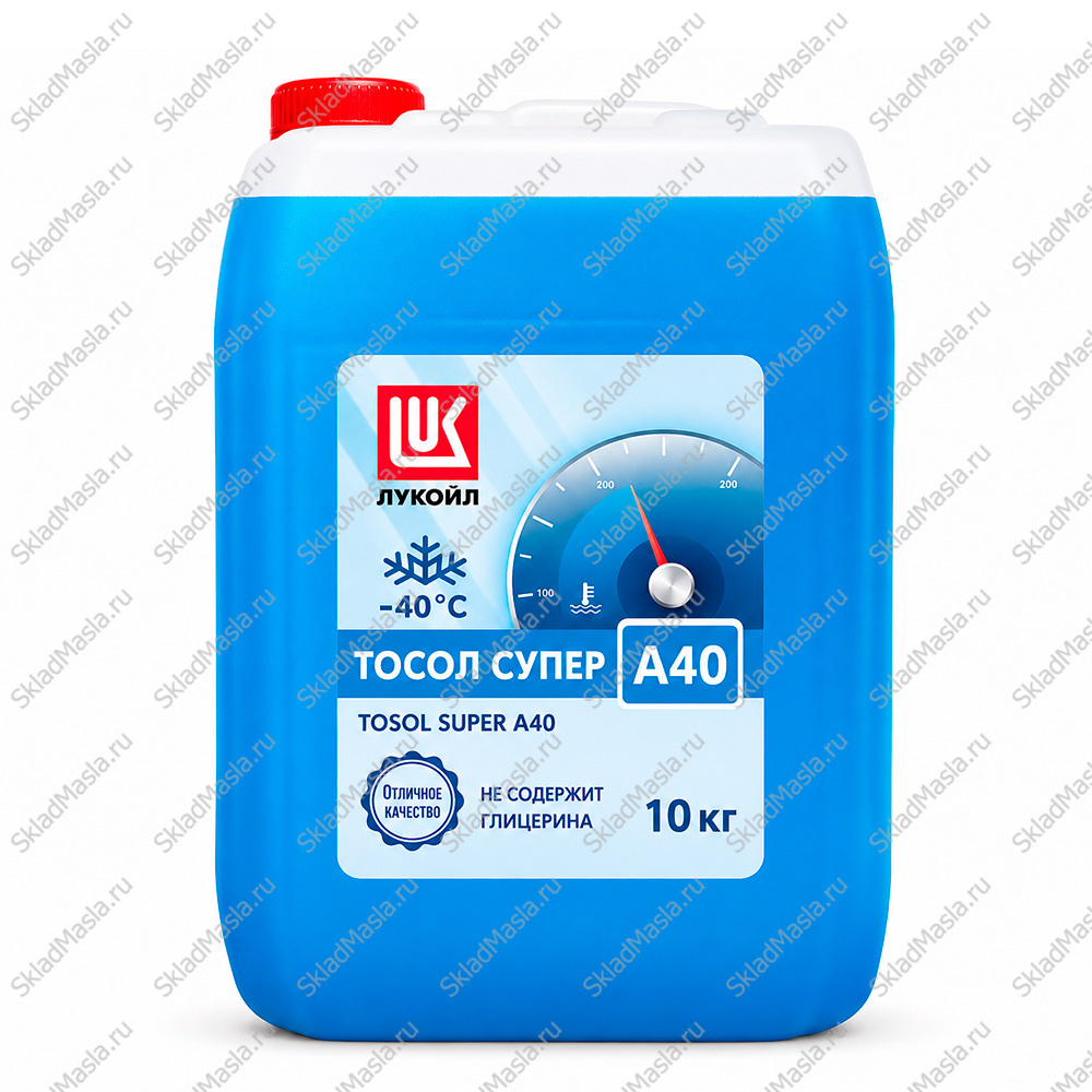 Тосол Лукойл Супер А-40 (канистра 10кг)