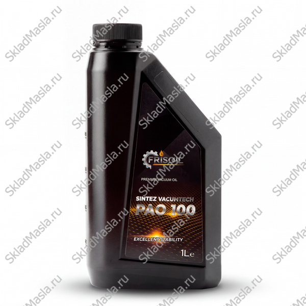 Вакуумное масло Frisoil Sintez Vacumtech PAO 100 (канистра 1л)