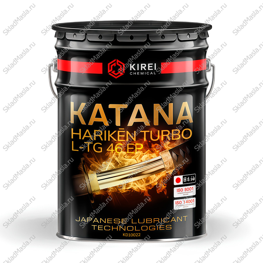 Масло турбинное Katana Hariken Turbo L-TG 46 EP (канистра 20л)
